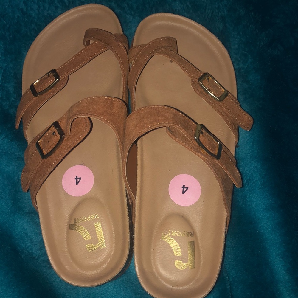 Brown sandals